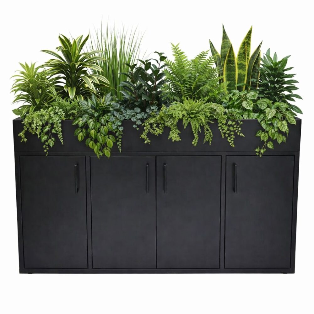 Archiefkast Met Plantenbak